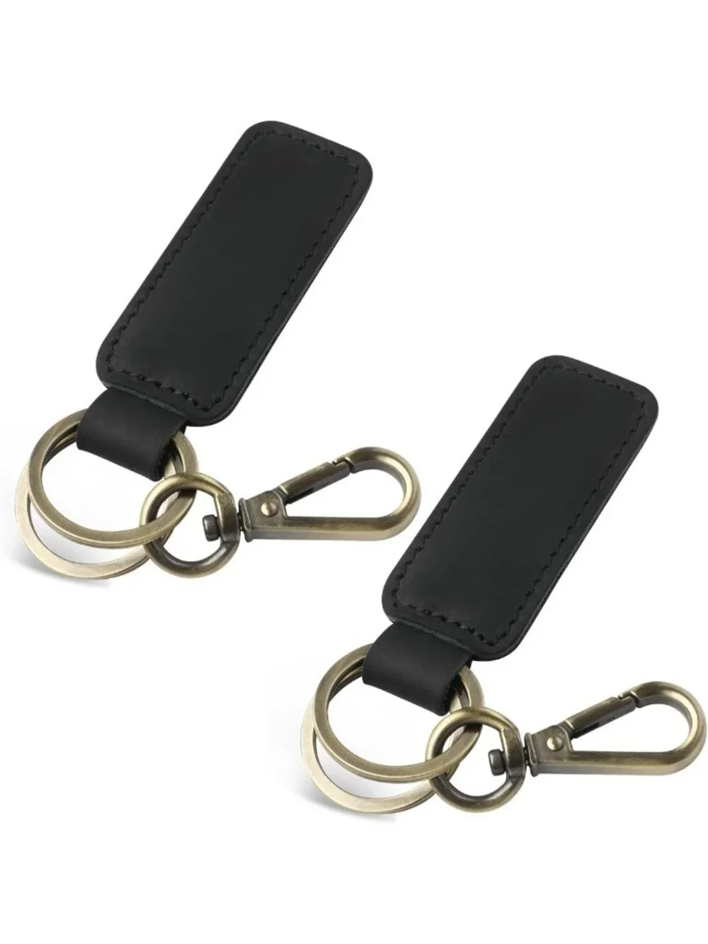 Genuine Leather Universal Car Key Fob Keychain Holder for Men & Women - JC306